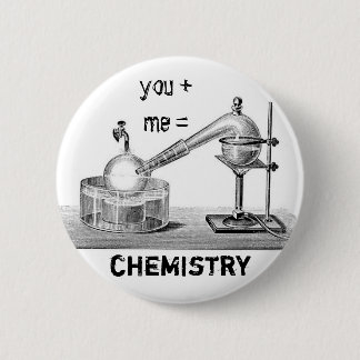 Chemistry 6 Cm Round Badge