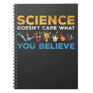 Chemistry and Physics Scientist Science Themed Notebook