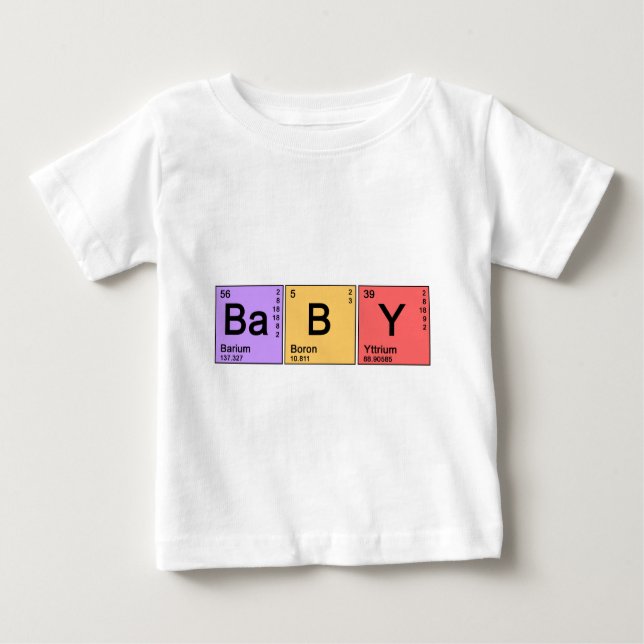 Chemistry Baby Baby T-Shirt (Front)