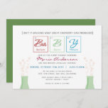 Chemistry BaBY Shower Periodic Table Invite<br><div class="desc">customise all wording AND update the numbers at top with the due date or party date!</div>