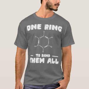 Chemistry Benzene Ring Molecule Bond  T-Shirt