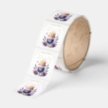 Chemistry Birthday Celebration Flask and Floral Ca
