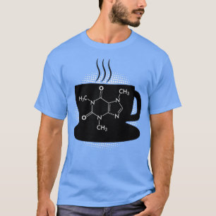 Chemistry Caffeine Molecule 2 T-Shirt