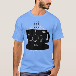 Chemistry Caffeine Molecule 2 T-Shirt