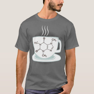 Chemistry Caffeine Molecule T-Shirt