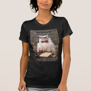 Chemistry Cat Meme Alcohol T-Shirt