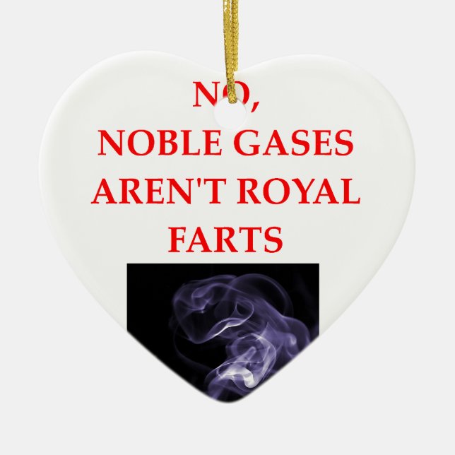 chemistry ceramic tree decoration (Front)