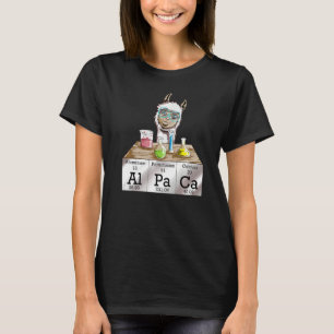 Chemistry Chemistry Edges Chemistry Student Alpaca T-Shirt
