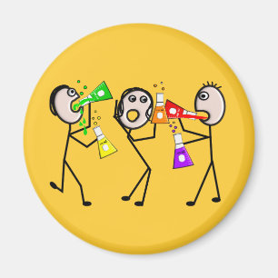 Chemistry/Chemists Stick People Gifts Magnet