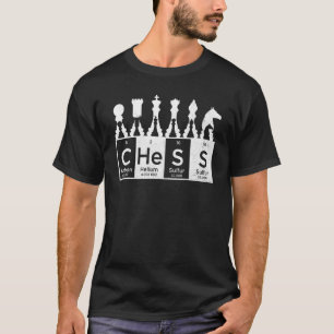 Chemistry Chess Hand Humour Chemical Periodic Tabl T-Shirt