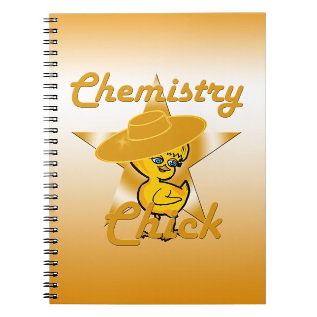 Chemistry Chick #10 Spiral Notebook (Front)