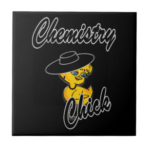 Chemistry Chick #4 Tile