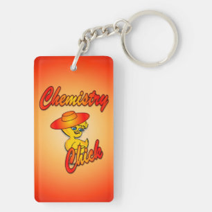 Chemistry Chick #5 Key Ring