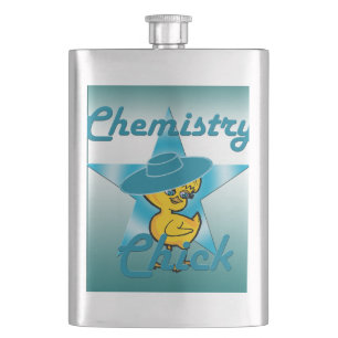 Chemistry Chick #7 Hip Flask