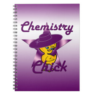 Chemistry Chick #9 Spiral Notebook