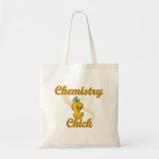 Chemistry Chick Tote Bag (Front)