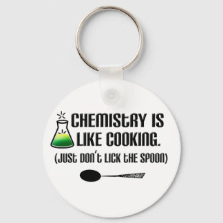 Chemistry Cooking Key Ring