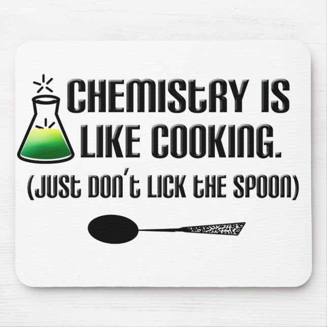 Chemistry Cooking Mouse Pad (Front)