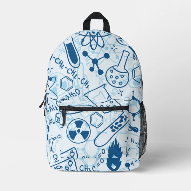 Chemistry Drawstring Backpack (Front)