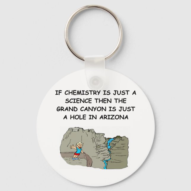 CHEMISTRY gifts Key Ring (Front)
