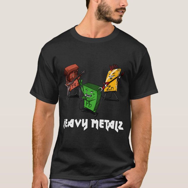 Chemistry Heavy Metals T-Shirt (Front)