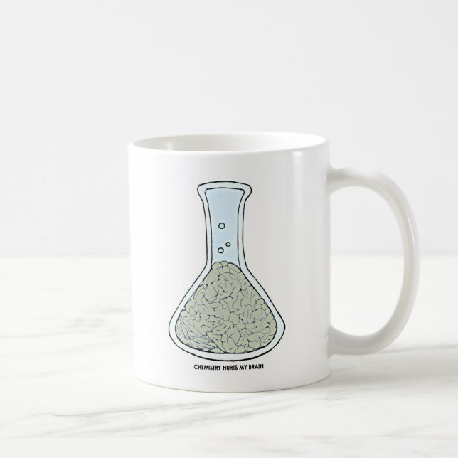 Chemistry Hurts My Brain Coffee Mug (Right)