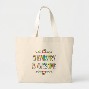 Chemistry is Awesome Large Tote Bag