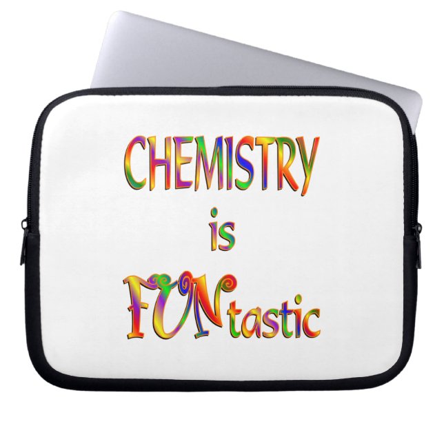 Chemistry is FUNtastic Laptop Sleeve (Front)
