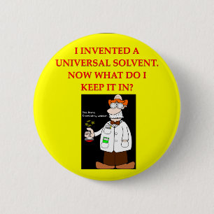 chemistry joke 6 cm round badge