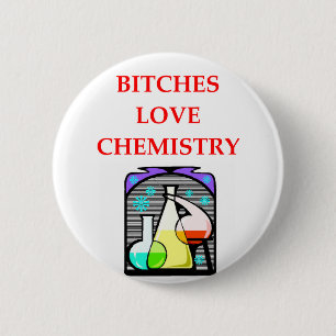 chemistry joke 6 cm round badge
