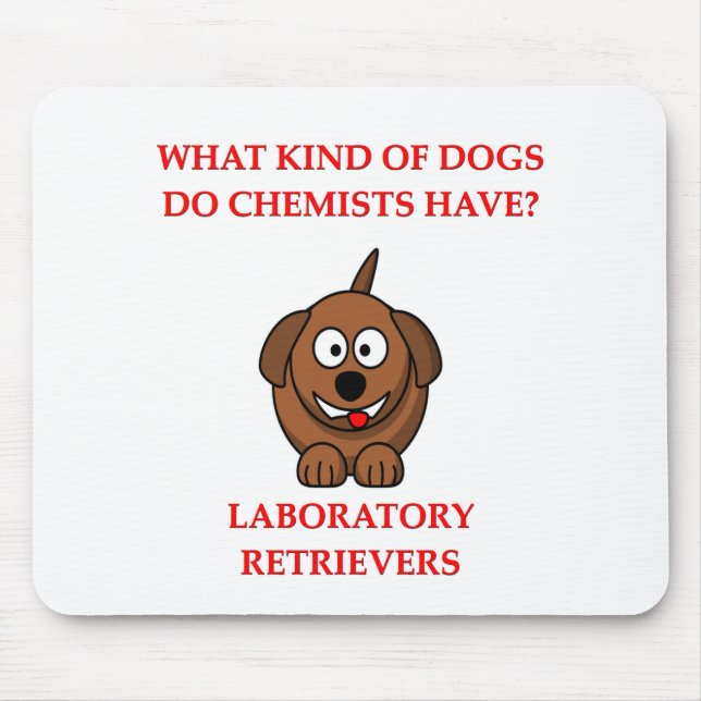chemistry joke mouse pad (Front)