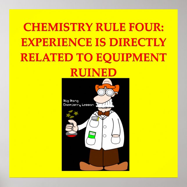 chemistry joke poster (Front)