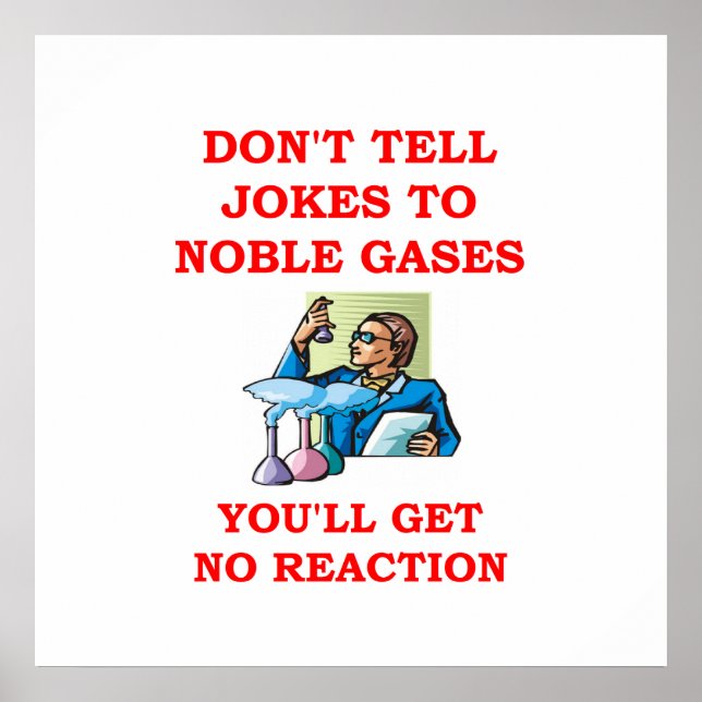 chemistry joke poster (Front)