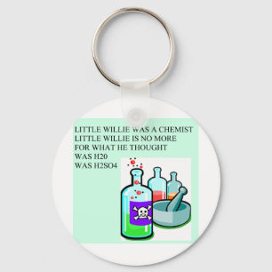 chemistry little willie rhyme key ring