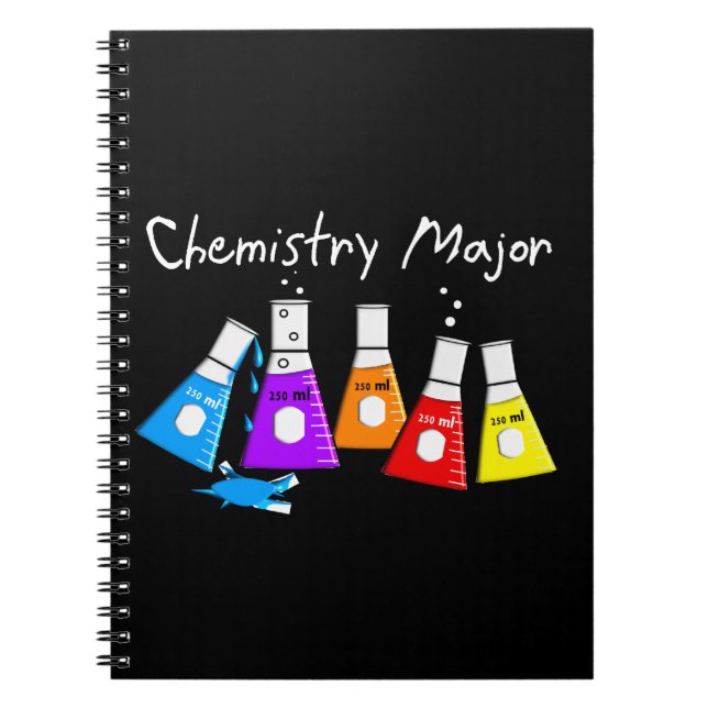 Chemistry Major Notebook Spiral Bound (Front)