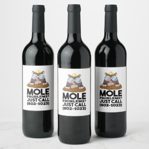 Chemistry - Mole Problems  Wine Label