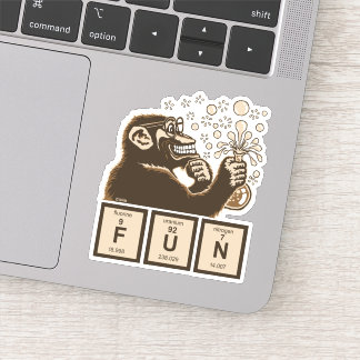 Chemistry monkey discovered fun