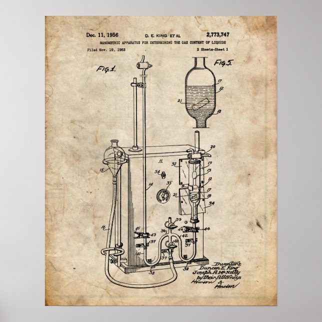 Chemistry Patent Poster (Front)