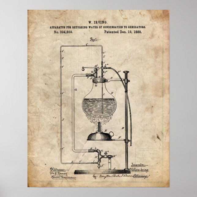 Chemistry Patent Poster (Front)