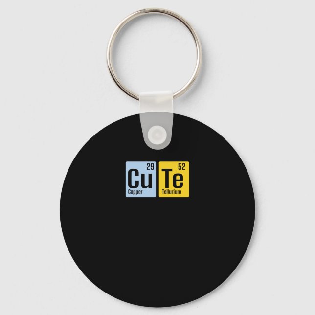 Chemistry periodic table key ring (Front)