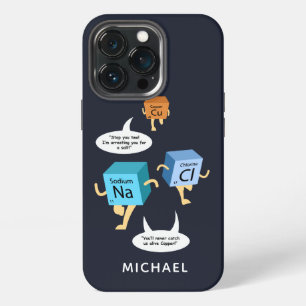 Chemistry Periodic Table Science Teacher Novelty iPhone 13 Pro Case