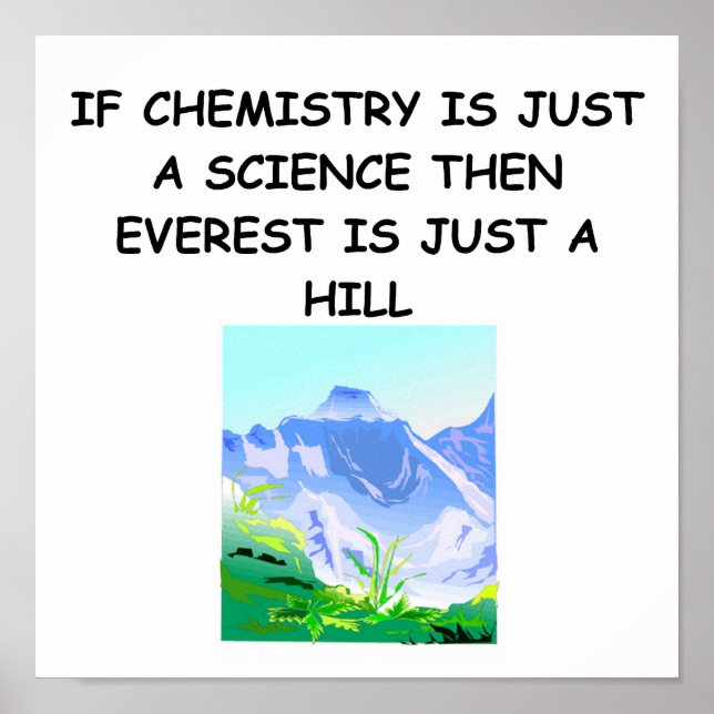 CHEMISTRY poster (Front)