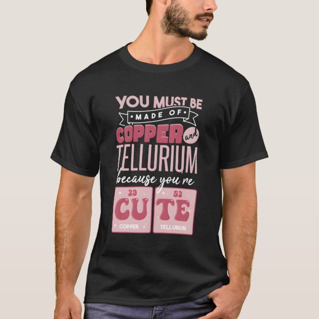 Chemistry Pun Chemist T-Shirt (Front)