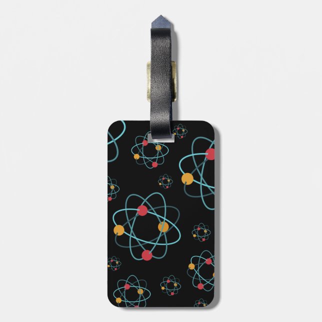 Chemistry Pun Luggage Tag (Back Vertical)