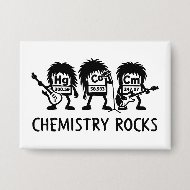 Chemistry Rocks Science Rock Band (Front)