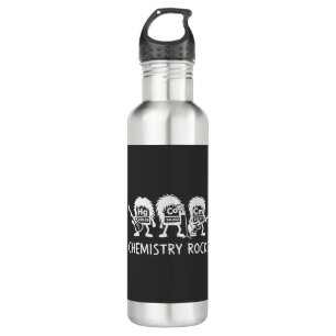 Chemistry Rocks Science Rock Band 710 Ml Water Bottle