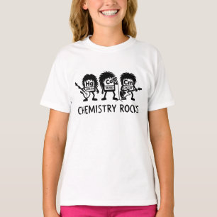 Chemistry Rocks Science Rock Band T-Shirt