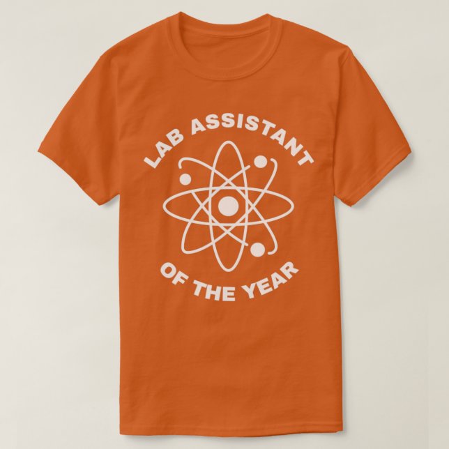 Chemistry Science Chemist Lab Assistant T-Shirt (Design Front)