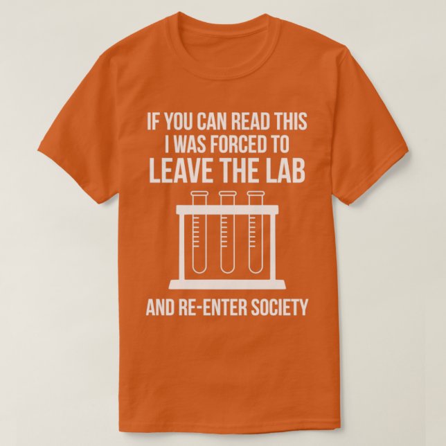 Chemistry Science Funny Laboratory Scientist Nerd1 T-Shirt (Design Front)