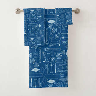 Chemistry Science Lab Bath Towel Set